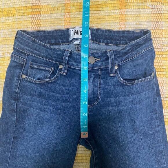 Paige Kylie Crop Low Rise Distressed Jeans Size 25 - Picture 3 of 11